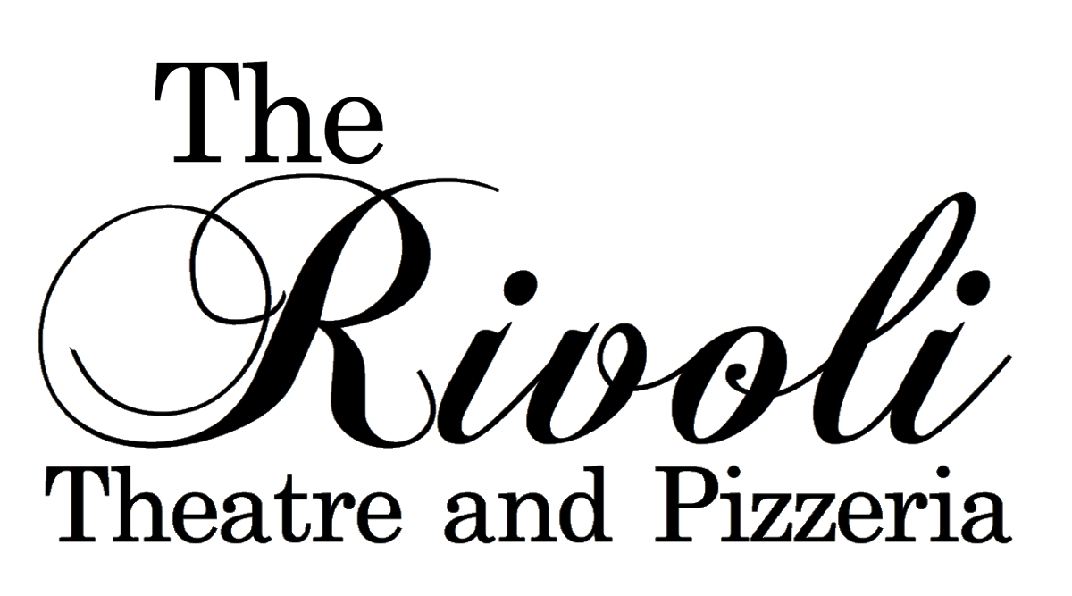 The Rivoli Theatre and Pizzeria Logo